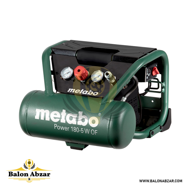 کمپرسور 50 لیتری متابو مدل Power 180-5 W OF با گارانتی 18 ماهه
