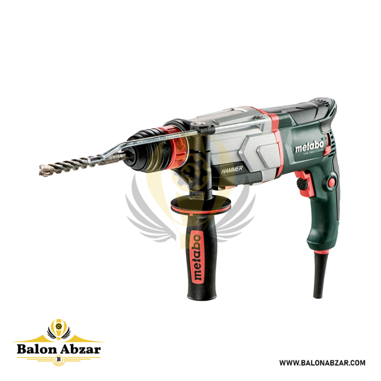 دریل بتن کن 4 شیار 26 میلیمتر متابو مدل UHE 2660-2 QUICK با گارانتی 18 ماهه