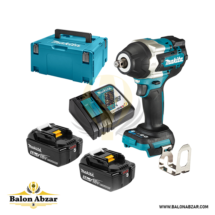 بکس شارژی 18 ولت ماکیتا مدل DTW700RTJ با گارانتی 12 ماهه