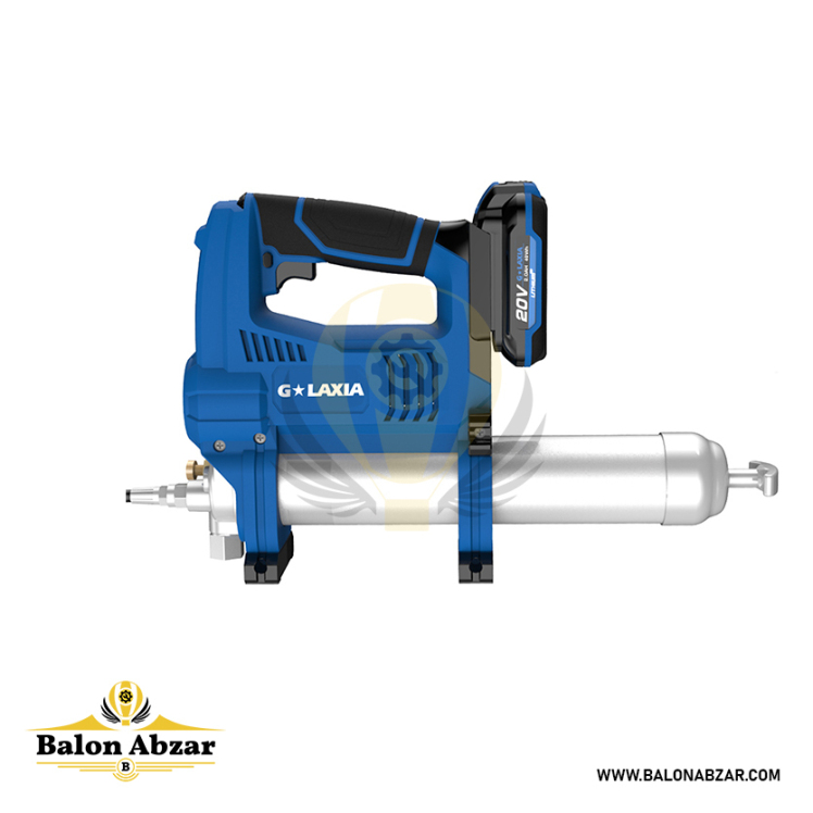 گریس پمپ شارژی 20 ولت گلکسیا مدل 92101 با گارانتی 
