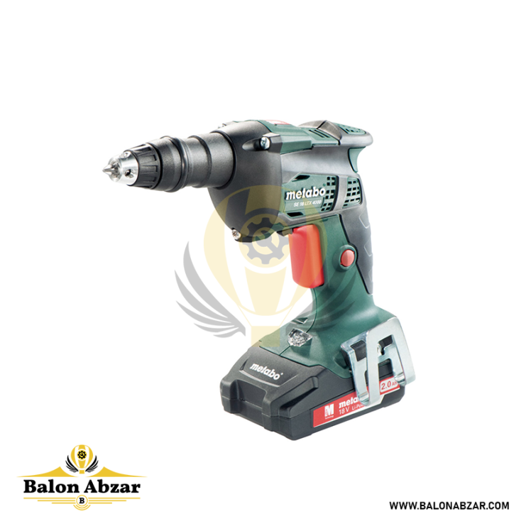 پیچگوشتی شارژی 18 ولت متابو مدل SE 18 LTX 4000 با گارانتی 18 ماهه