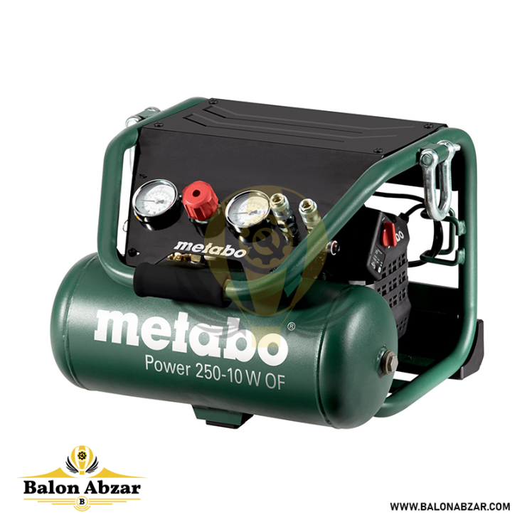 کمپرسور 50 لیتری متابو مدل Power 250-10 W OF با گارانتی 18 ماهه