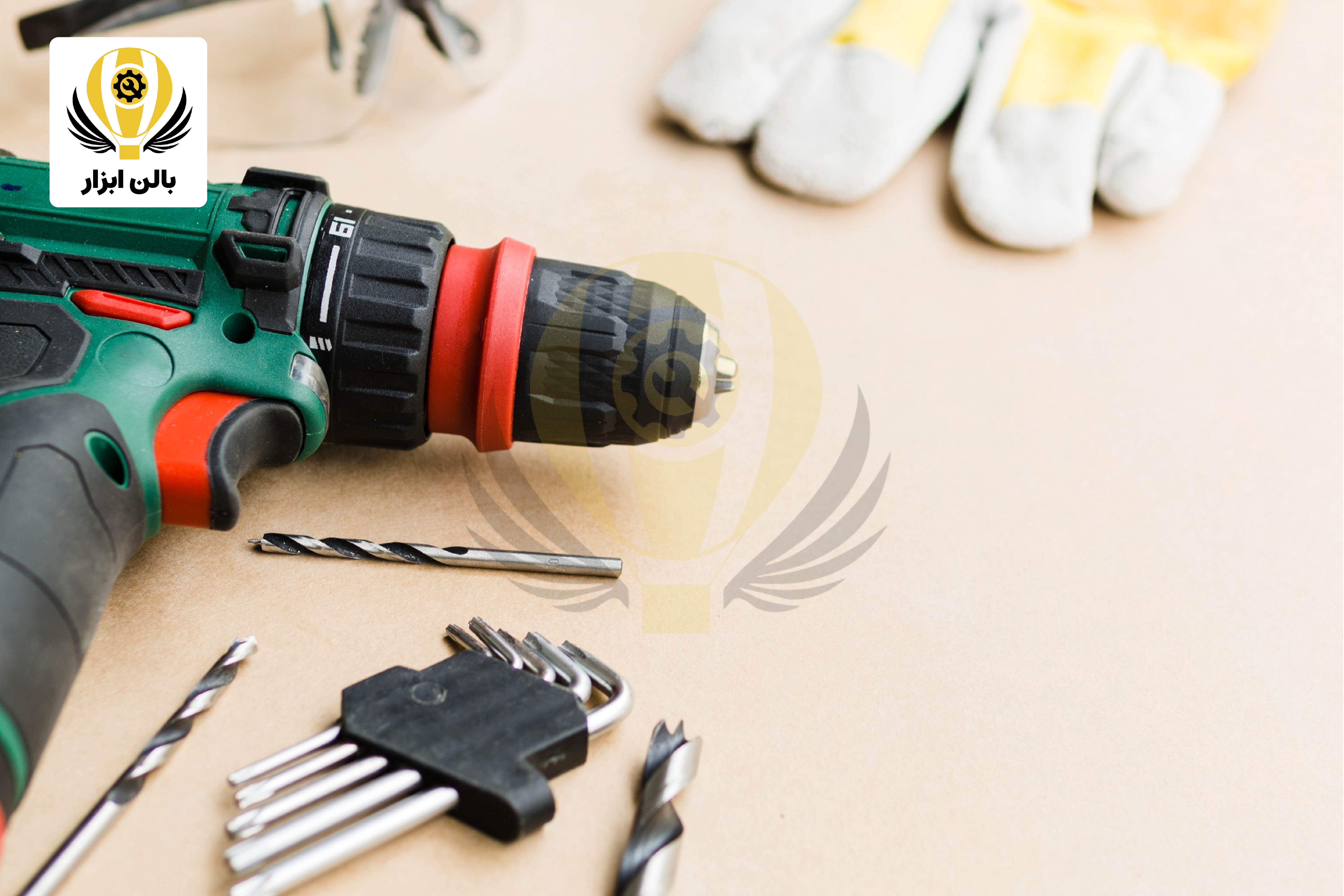 دریل شارژی و لوازم جانبی آن