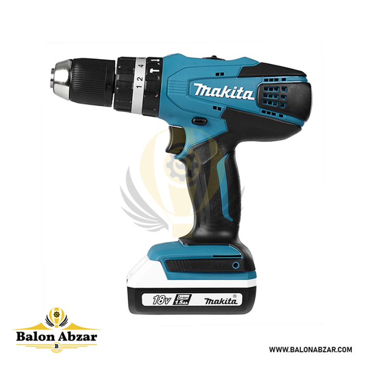 دریل شارژی 18 ولت ماکیتا مدل HP457DWE با گارانتی 12 ماه