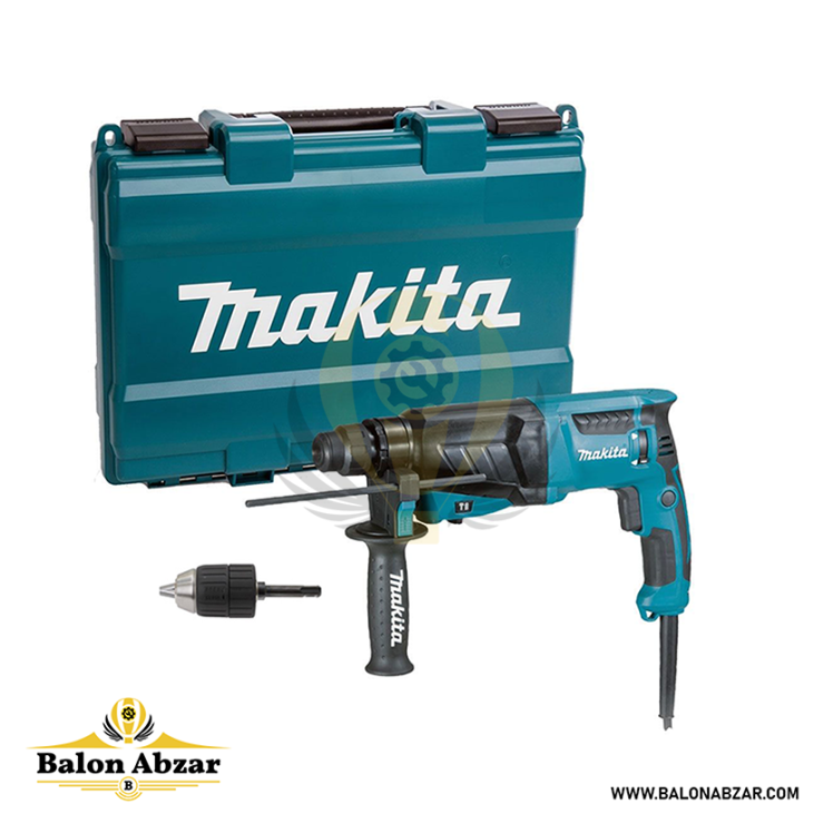 دریل بتن کن 3 کیلویی سه کاره ماکیتا مدل HR2630X7 با گارانتی 12 ماهه