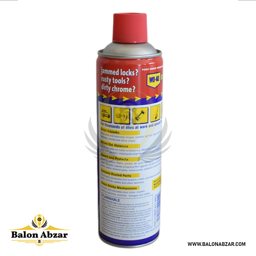  مشخصات و قیمت اسپری WD-40 اصلی 440 میلی لیتر 