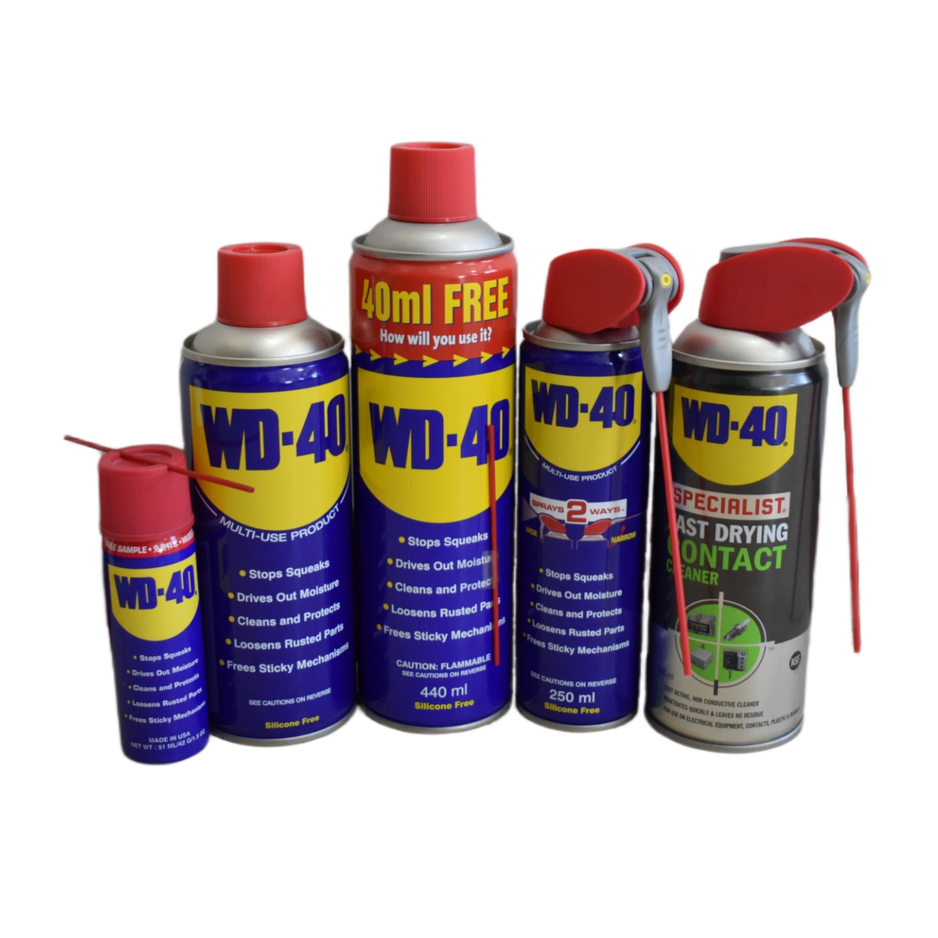  محصولات WD-40 اصلی 