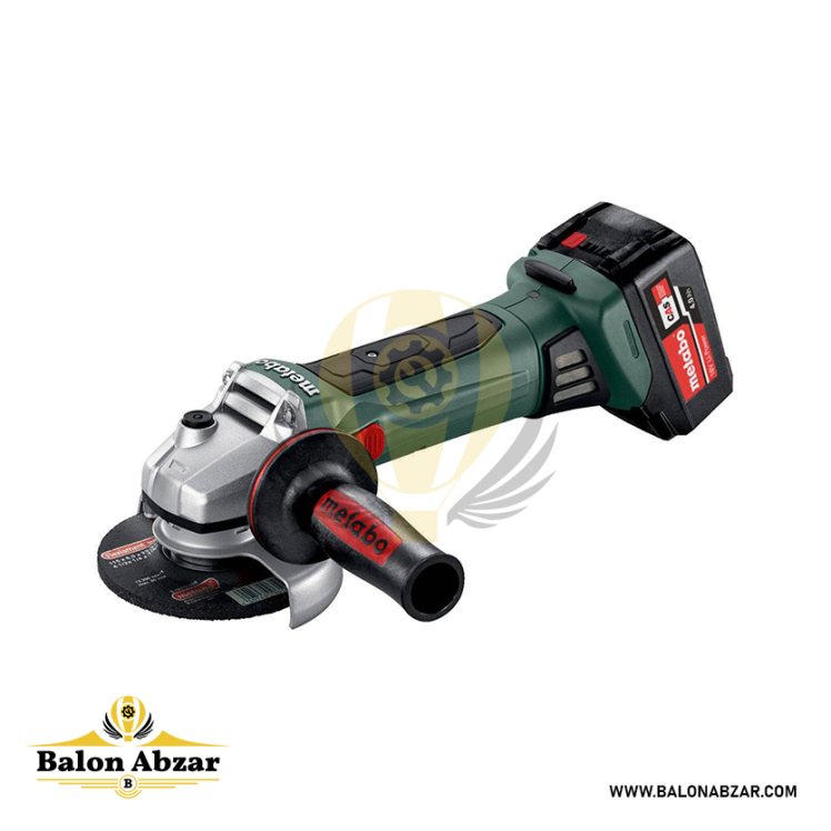 مینی فرز شارژی 18 ولت متابو مدل W 18 LTX 125 Q با گارانتی 18 ماهه