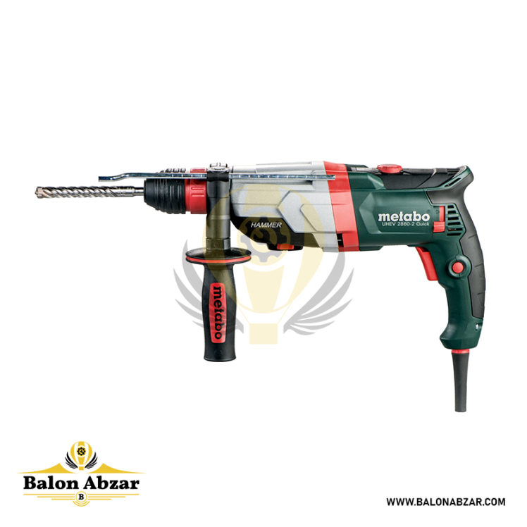 دریل بتن کن 4 شیار 28 میلیمتر متابو مدل UHEV 2860-2 QUICK با گارانتی 18 ماهه