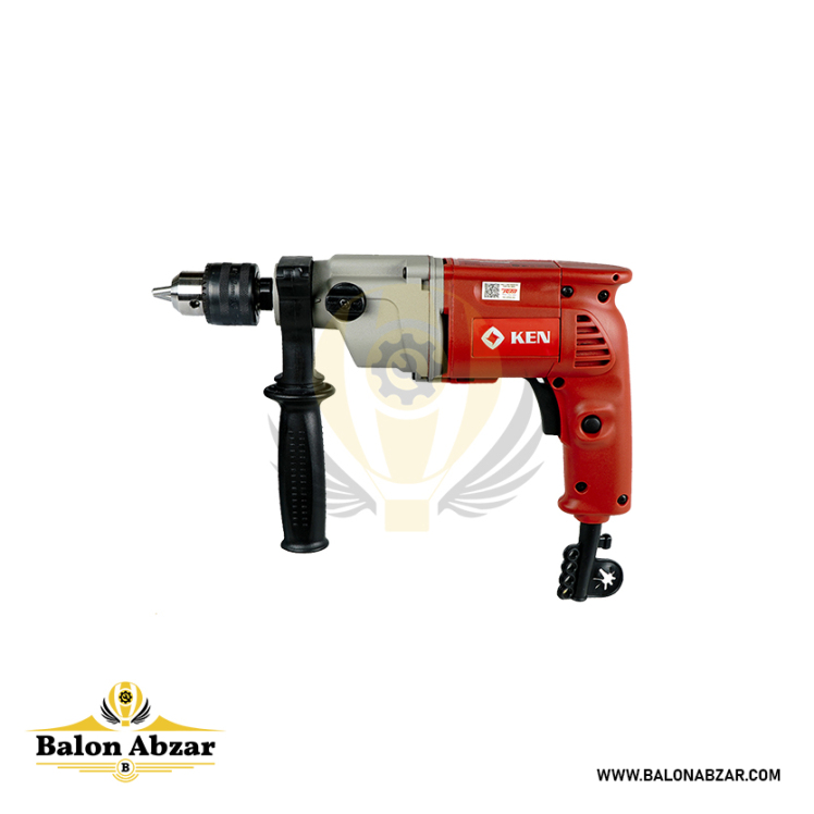 دریل چکشی 13 گیربکسی KEN مدل 6713ED