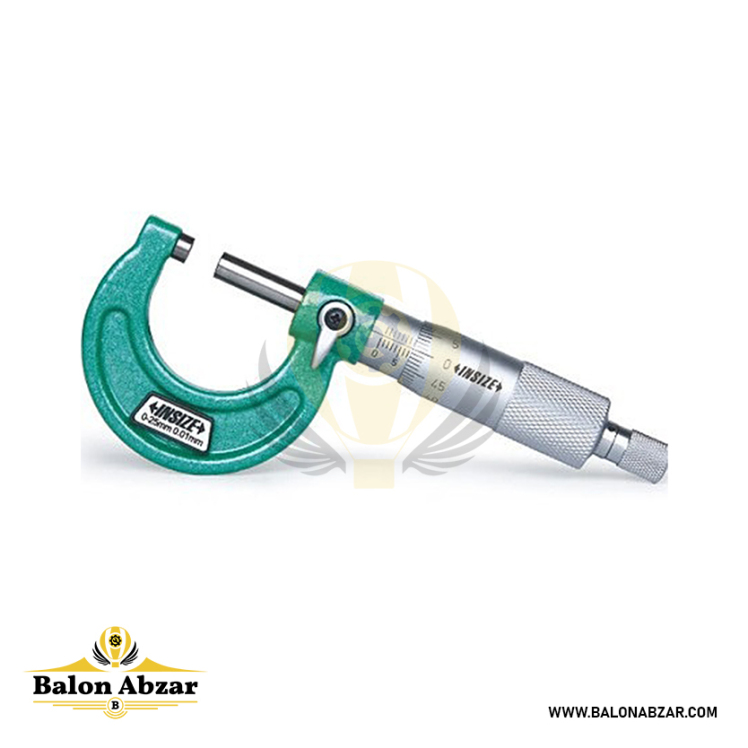 میکرومتر خارج سنج اینسایز 25-0 میلی متر مدل 25-3203 