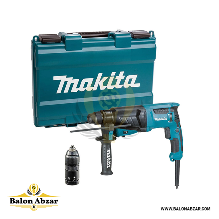 دریل بتن کن 3 کیلویی سه کاره ماکیتا مدل HR2630T با گارانتی 12 ماهه