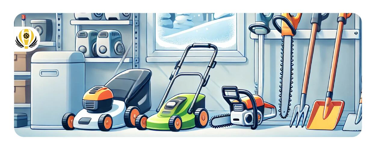 چگونه ابزارهای باغبانی برقی را در زمستان نگهداری کنیم؟