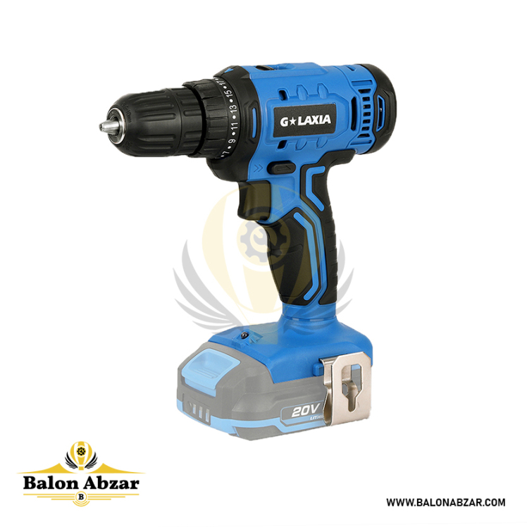 خرید دریل شارژی با قابلیت چکشی به همراه شارژ و باتری