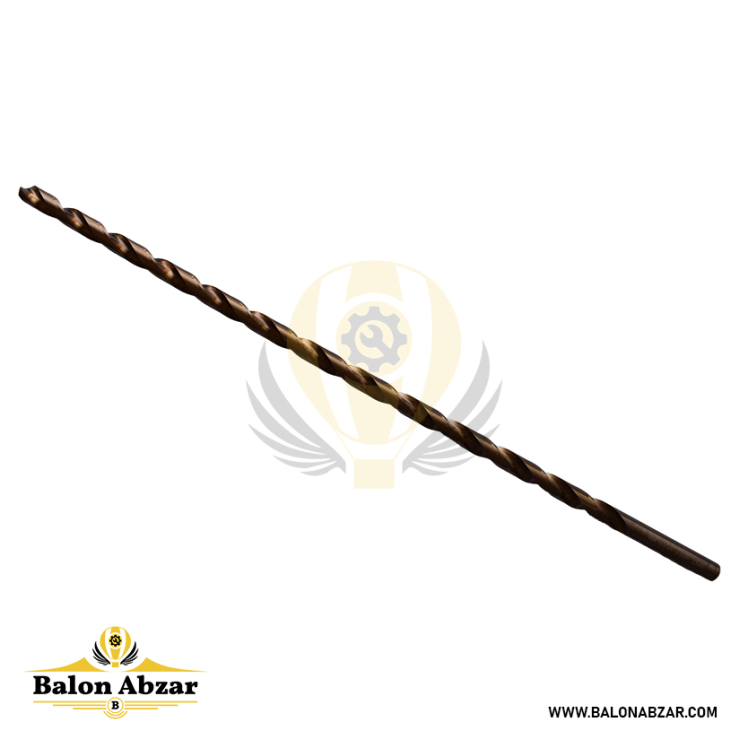 مته فوق بلند طول 500 میلیمتر HSSE ولف