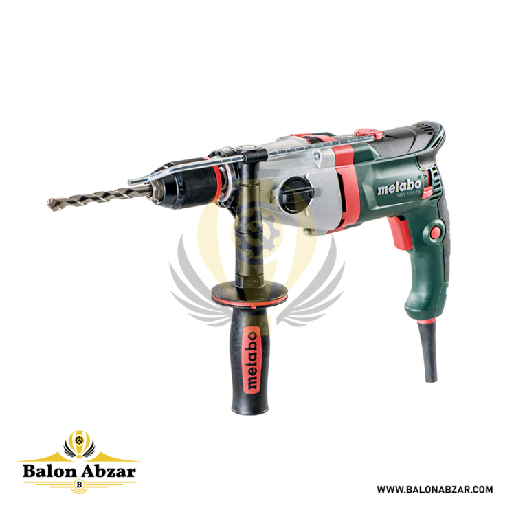 دریل 13 میلیمتر چکشی اتوماتیک 1300 وات متابو مدل 2-SBEV 1300 کیفی با گارانتی 18 ماهه