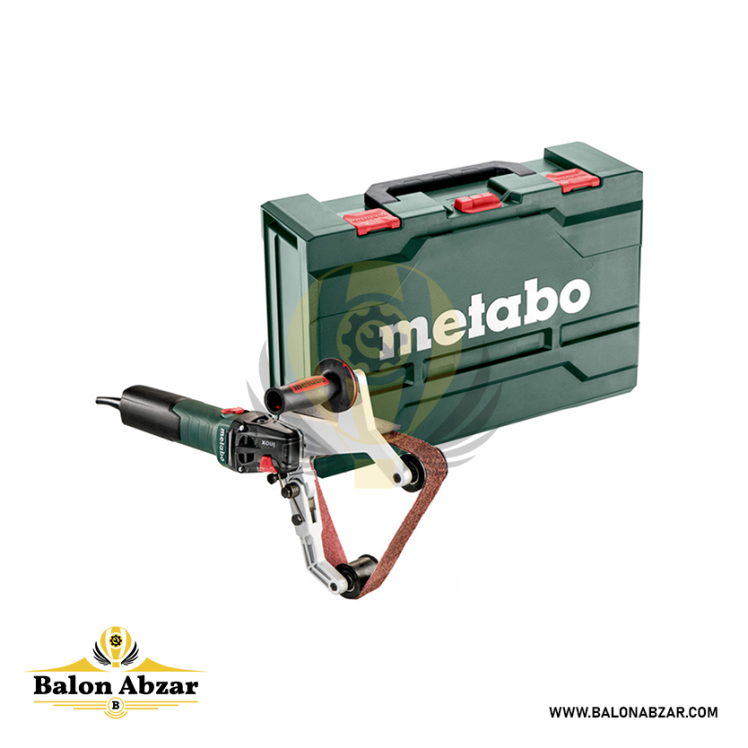 سنباده نواری 1550 وات متابو مدل RBE 15-180 Set مخصوص استیل با 18 ماه گارانتی 