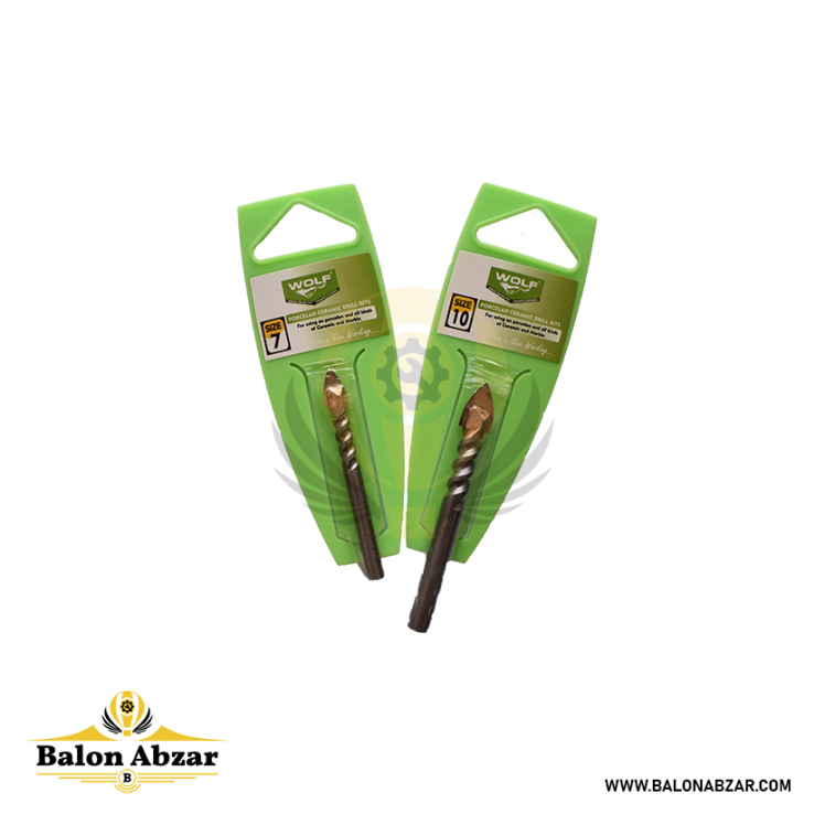 مته پرسلان سرامیک سری حرفه ای ولف