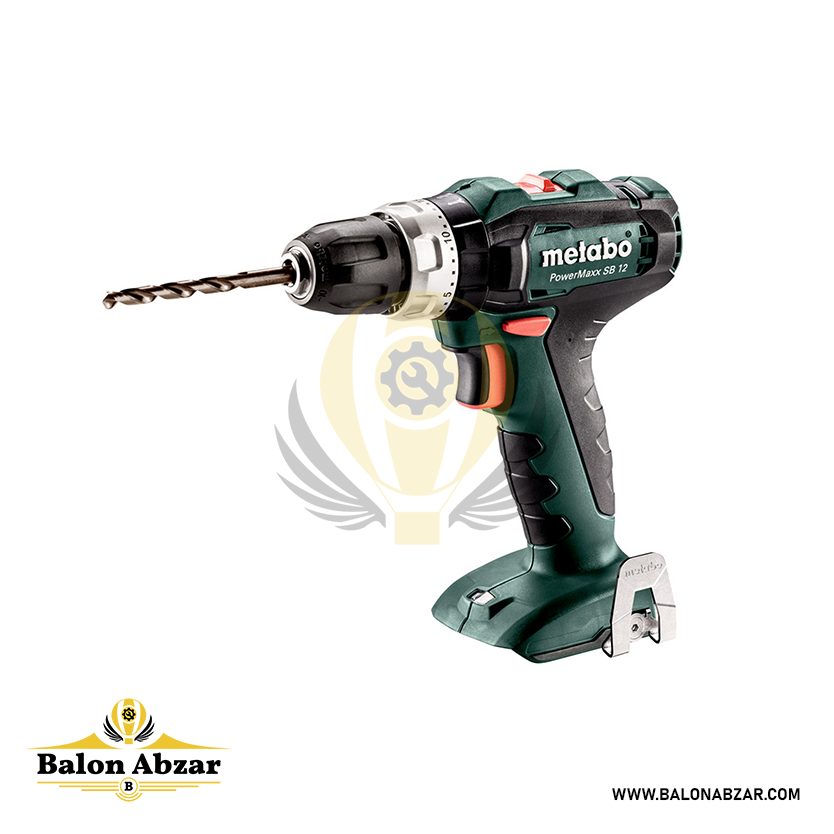  دریل شارژی 12 ولت متابو مدل 12 PowerMaxx SB با گارانتی 18 ماهه 