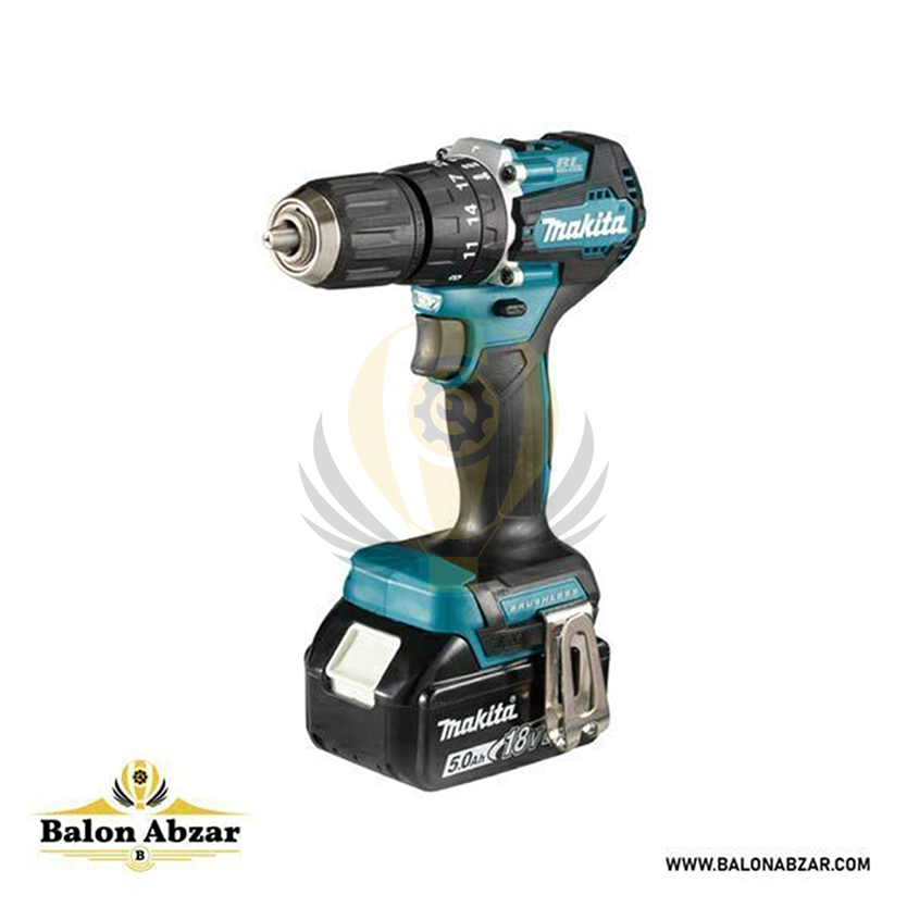  دریل شارژی 40 ولت Makita HP002GA201 دیمردار و چکشی 