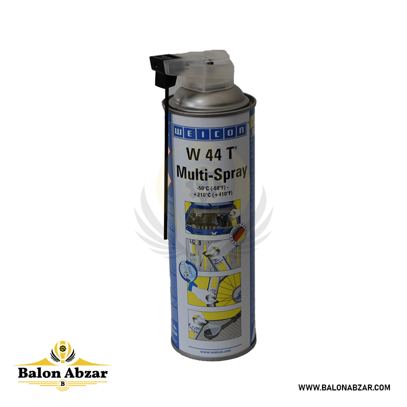  روغن چندمنظوره و روان‌کننده Weicon W-44-T Multi-Spray با عملکرد ۵گانه 
