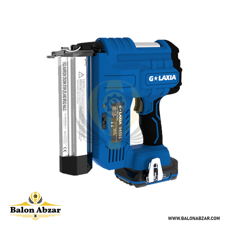 منگنه کوب شارژی 20 ولت گلکسیا مدل 94501 با گارانتی 