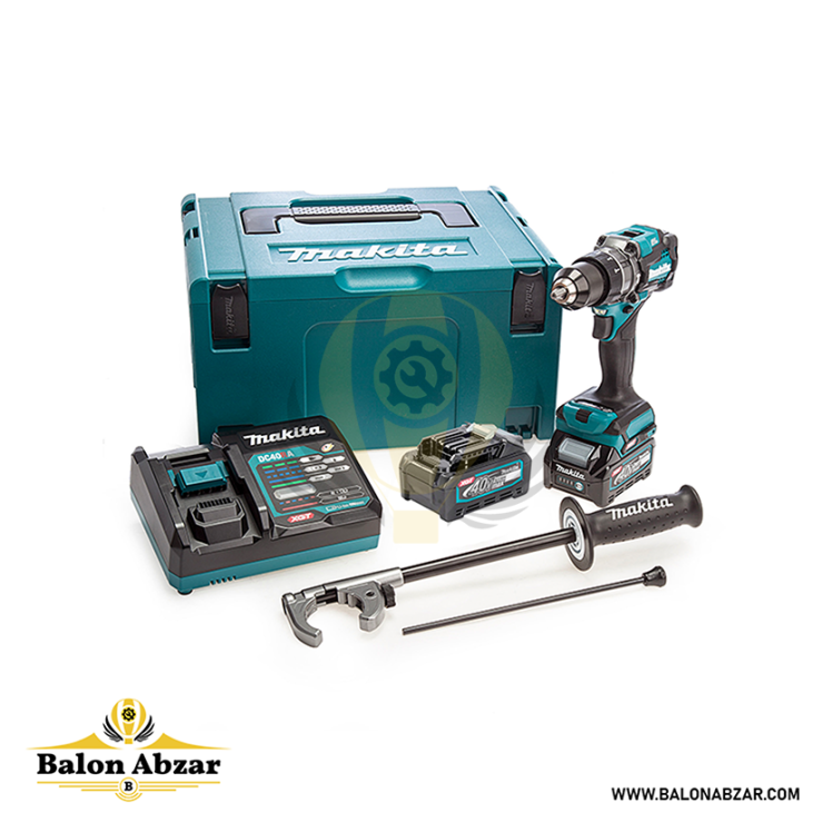 دریل شارژی 40 ولت ماکیتا به همراه جعبه مک پک و اقلام همراه 